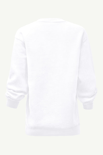 WOMENS SAN FRANCISCO GIANTS FIREWORKS SWEATSHIRT - White