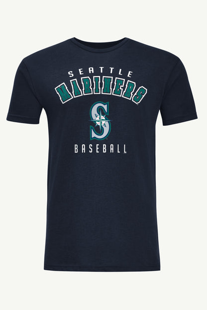 MENS SEATTLE MARINERS GRAPHIC T SHIRT - Navy