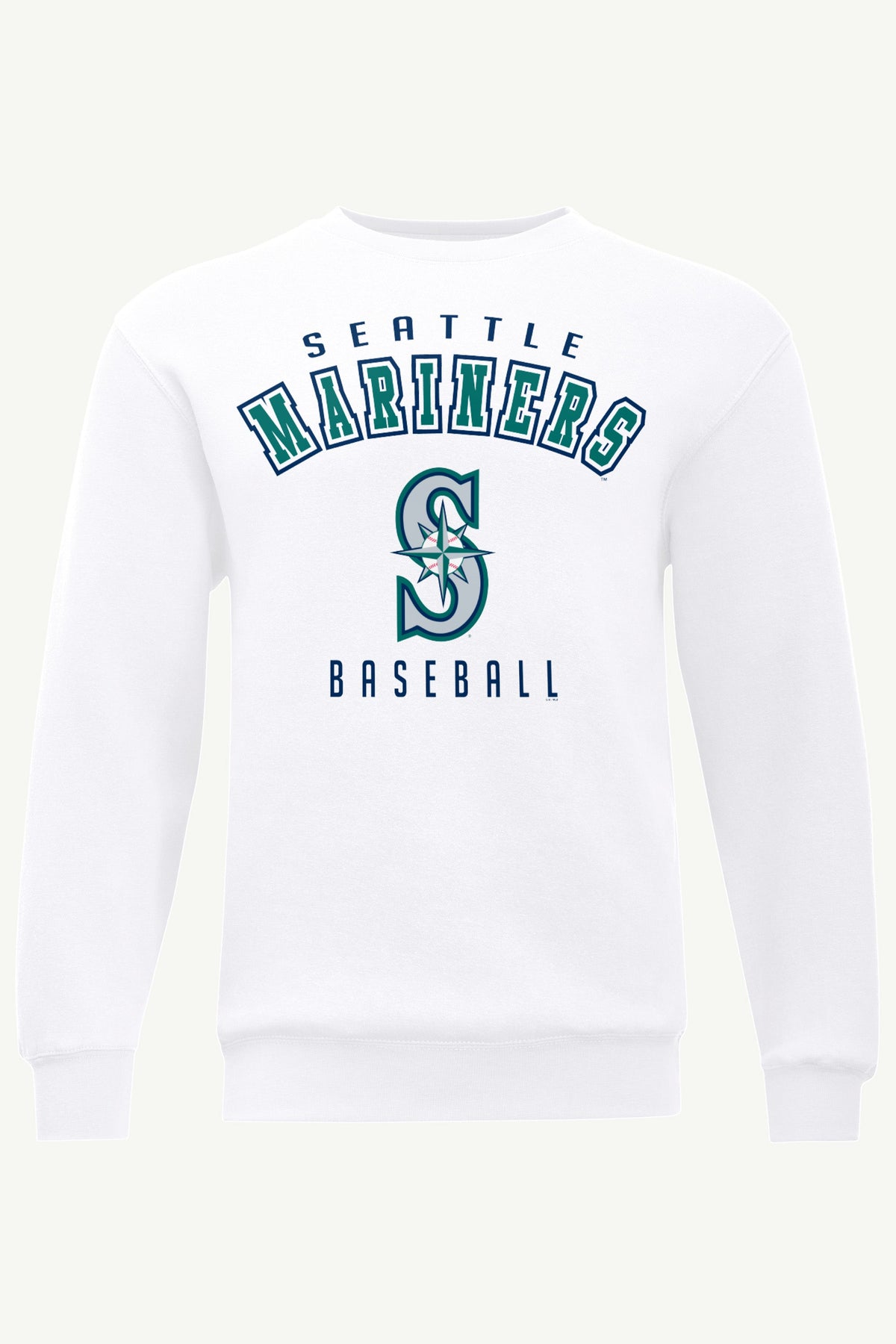 MENS SEATTLE MARINERS SWEATSHIRT - White