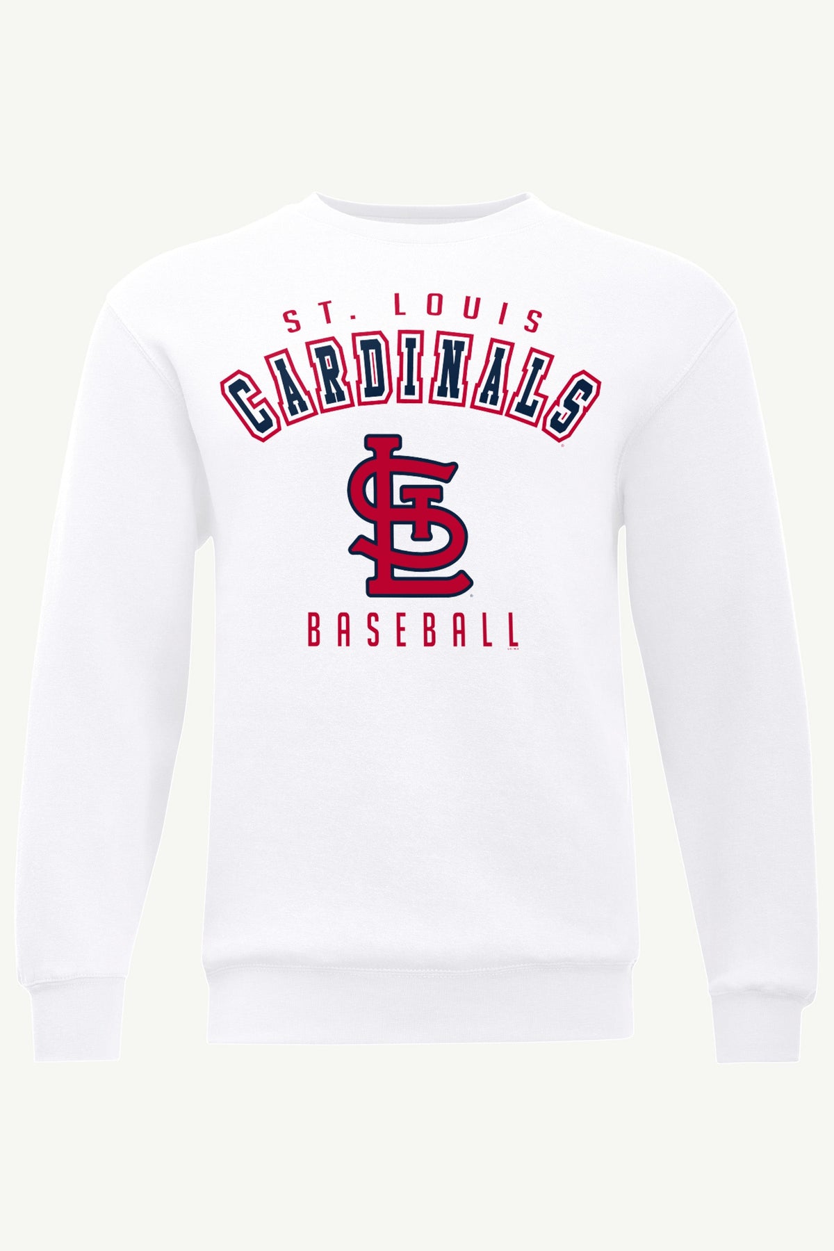 MENS ST LOUIS CARDINALS SWEATSHIRT - White
