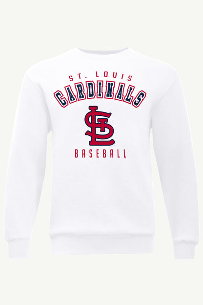 MENS ST LOUIS CARDINALS SWEATSHIRT - White