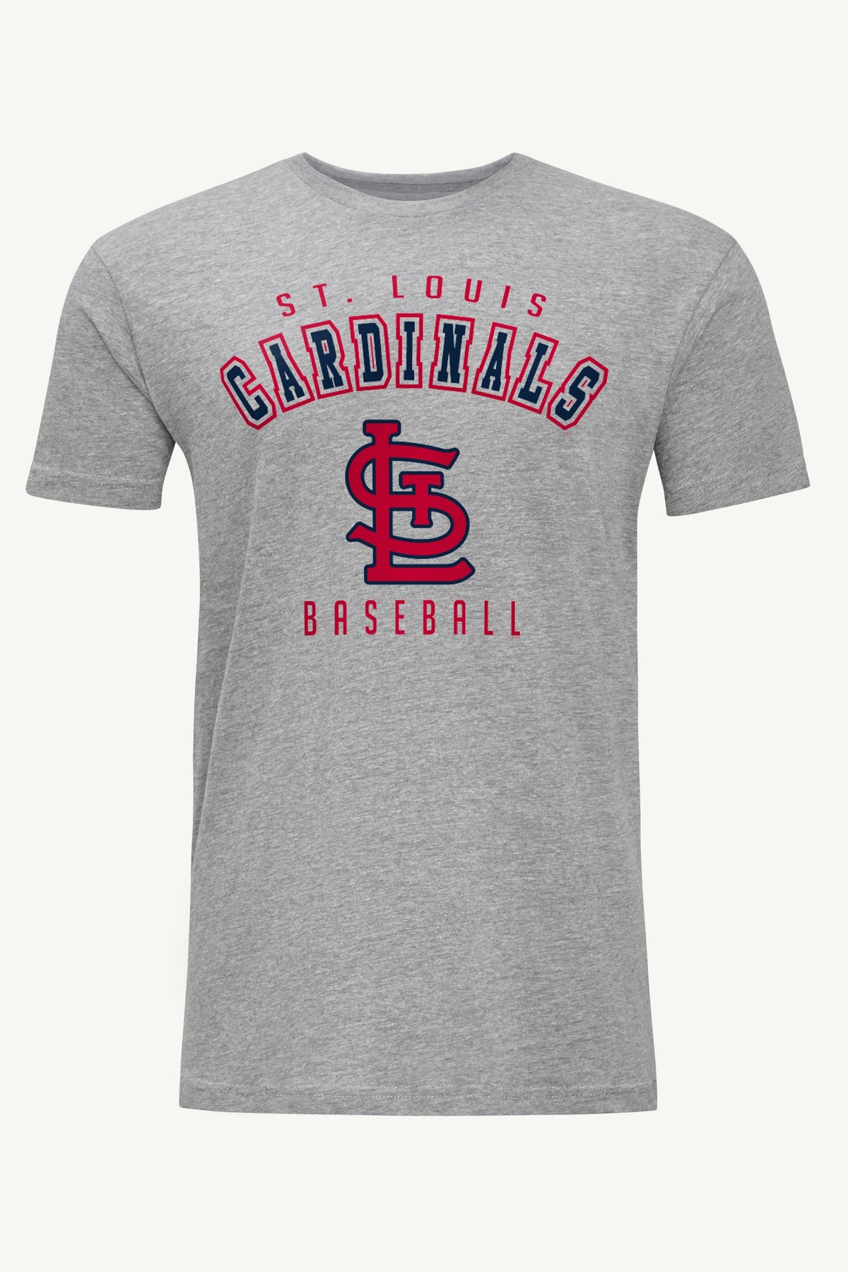 MENS ST LOUIS CARDINALS GRAPHIC T SHIRT - Heather Grey