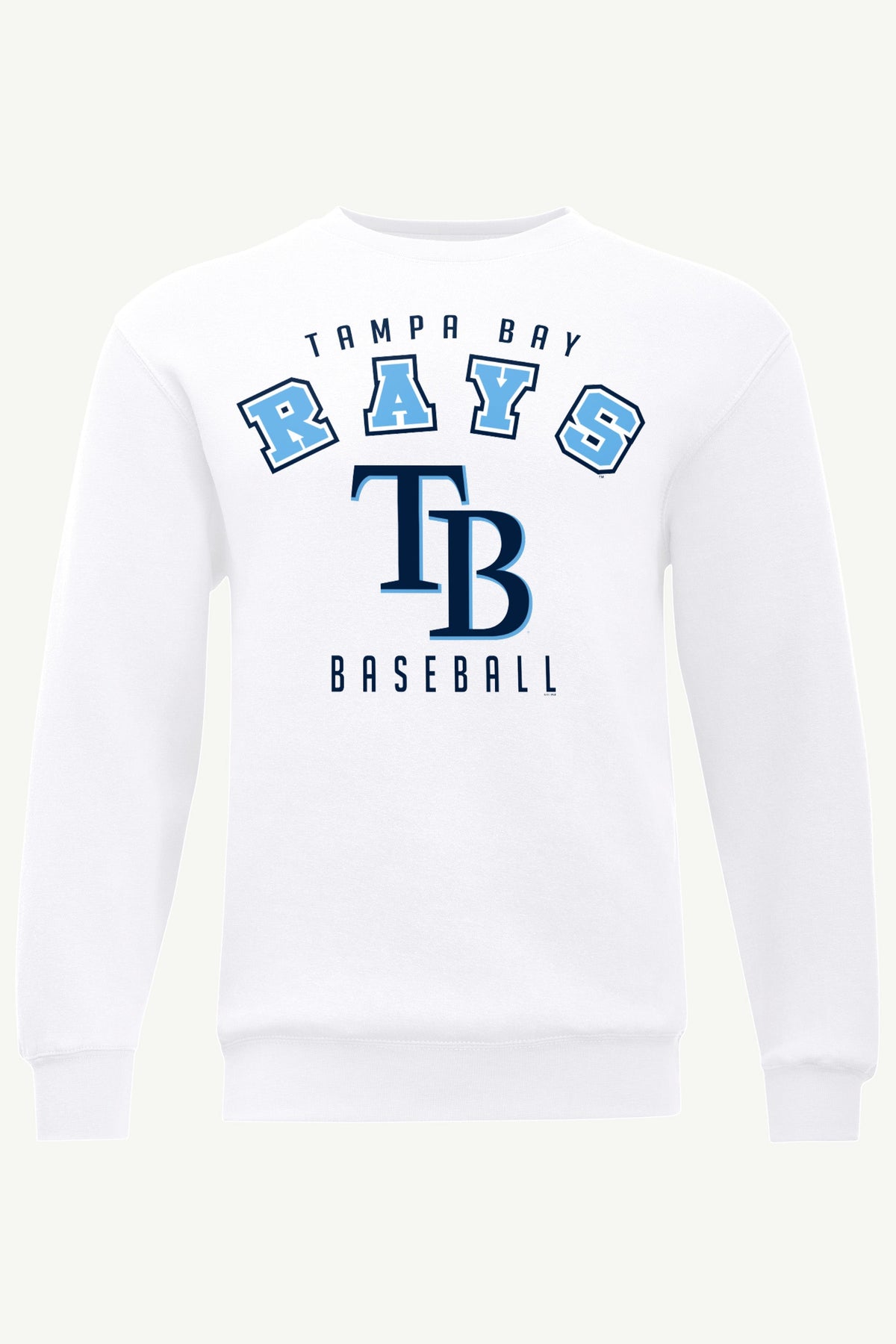 MENS TAMPA BAY RAYS SWEATSHIRT - White