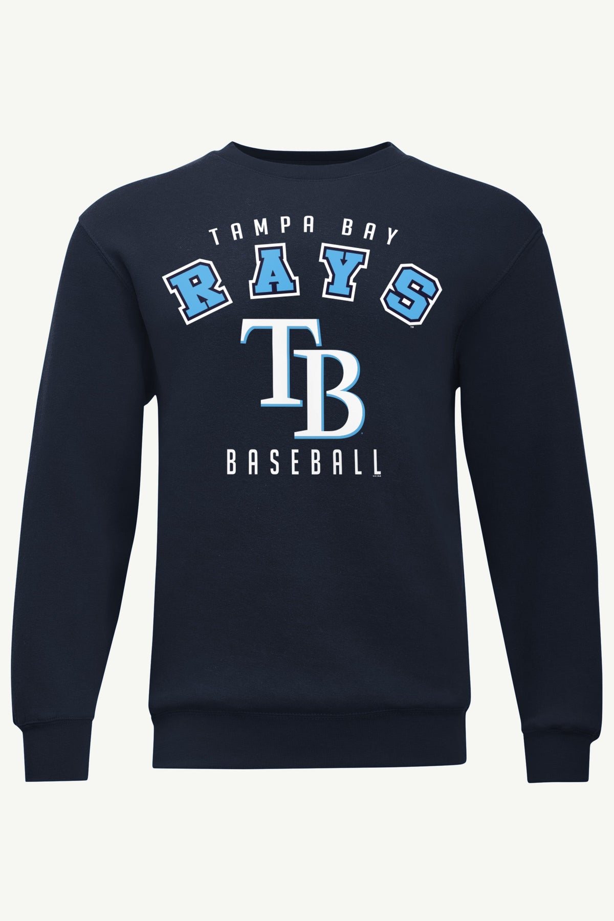MENS TAMPA BAY RAYS GRAPHIC SWEATSHIRT - Navy