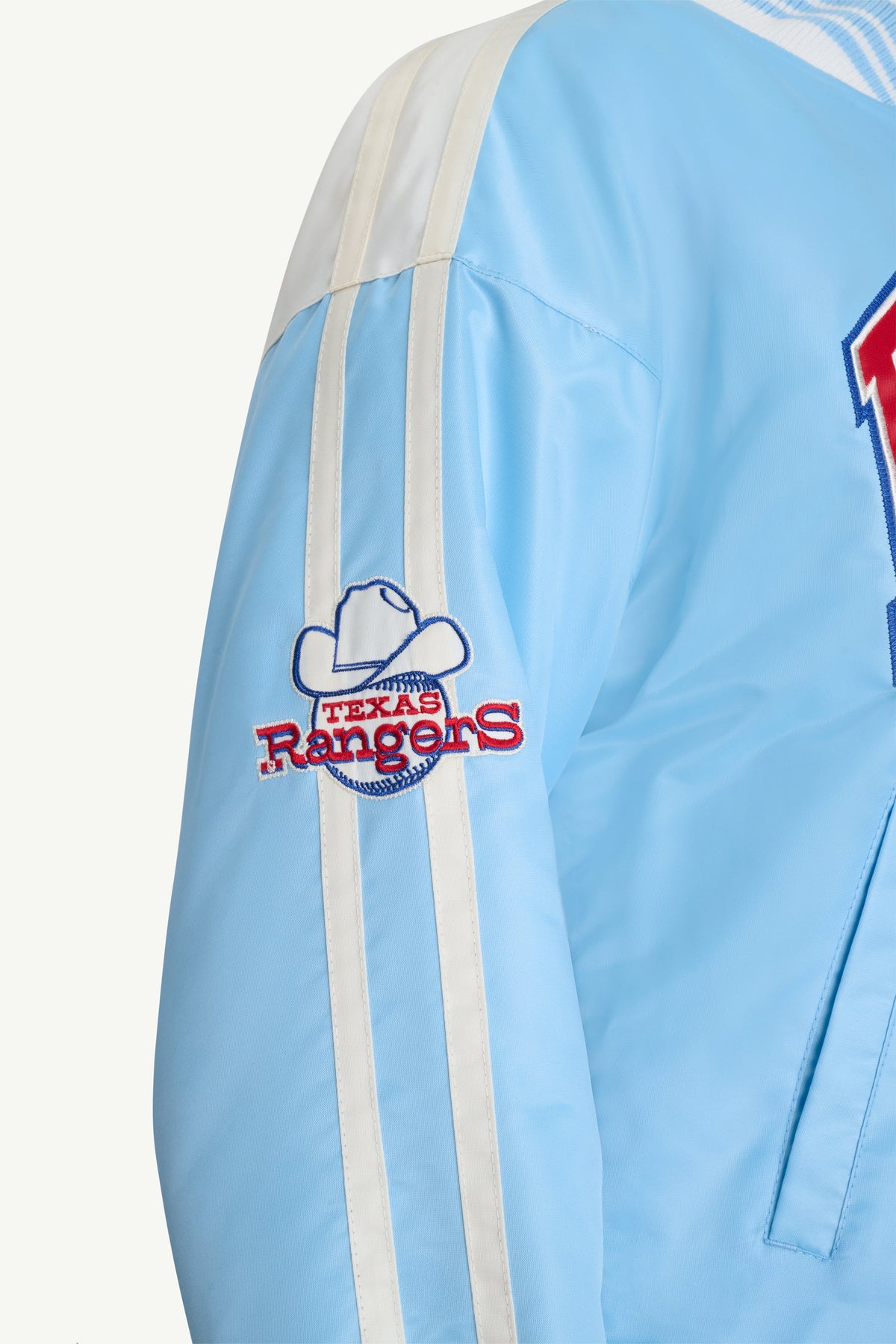 WOMENS TEXAS RANGERS SATIN VARSITY JACKET - Starter