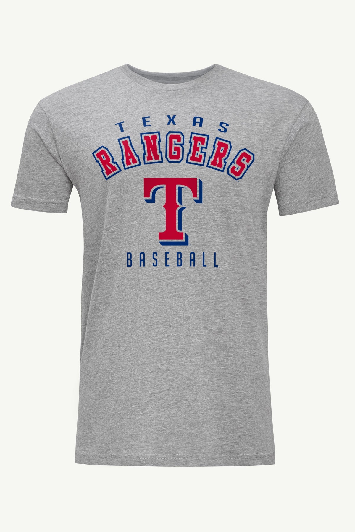 MENS TEXAS RANGERS GRAPHIC T SHIRT - Heather Grey