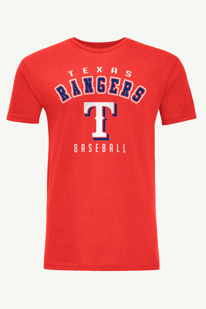 MENS TEXAS RANGERS GRAPHIC T SHIRT - Red