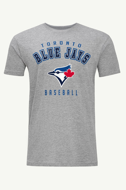 MENS TORONTO BLUE JAYS GRAPHIC T SHIRT - Heather Grey