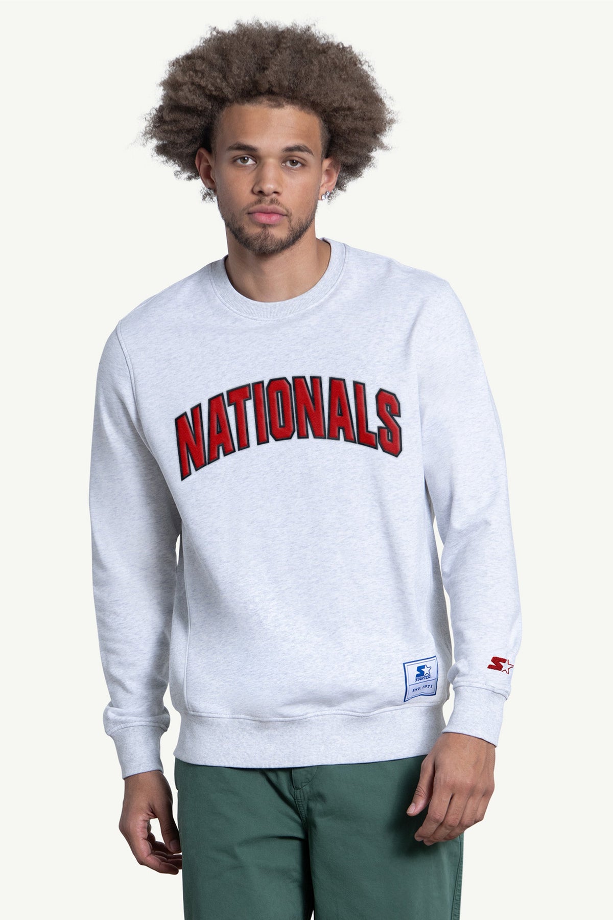 MENS WASHINGTON NATIONALS FACE OFF CREWNECK - Multi