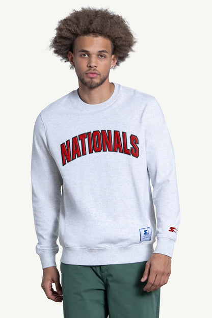 MENS WASHINGTON NATIONALS FACE OFF CREWNECK - Multi