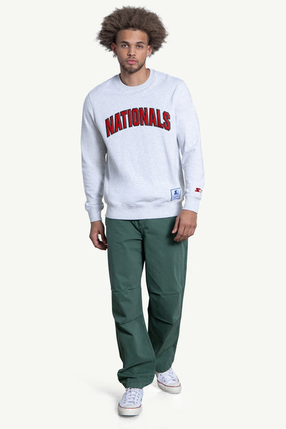 MENS WASHINGTON NATIONALS FACE OFF CREWNECK - Multi