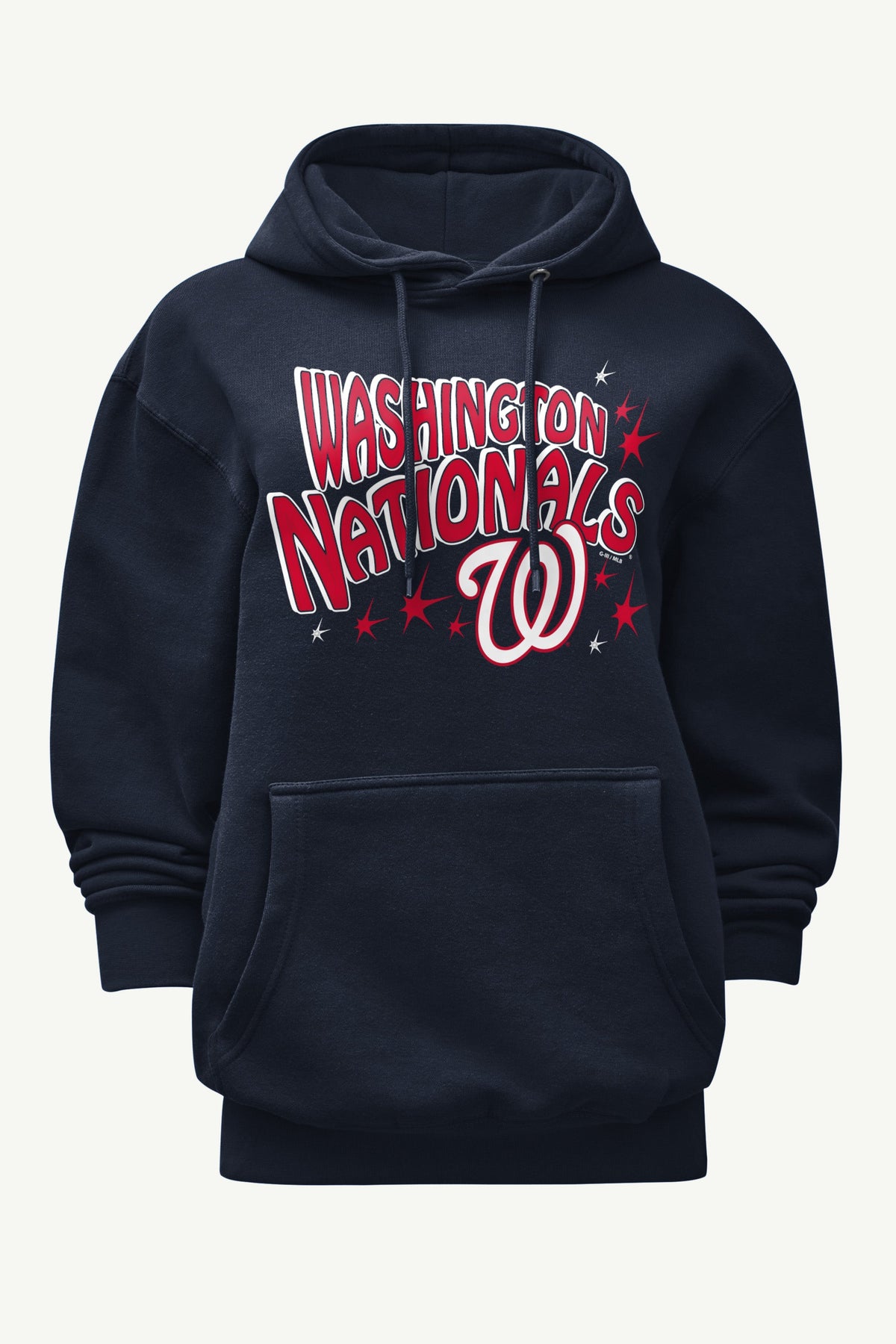 WOMENS WASHINGTON NATIONALS FIREWORKS HOODIE - Navy