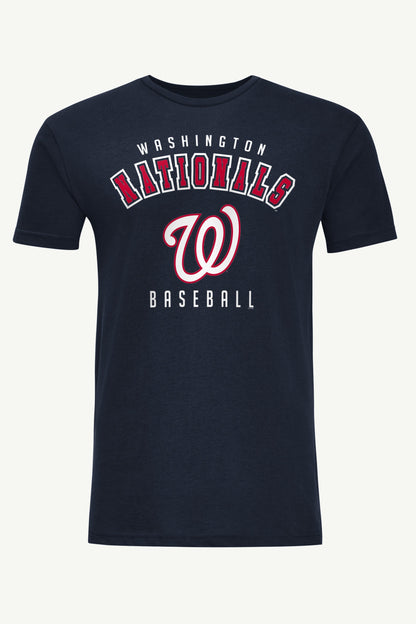 MENS WASHINGTON NATIONALS GRAPHIC T SHIRT - Navy