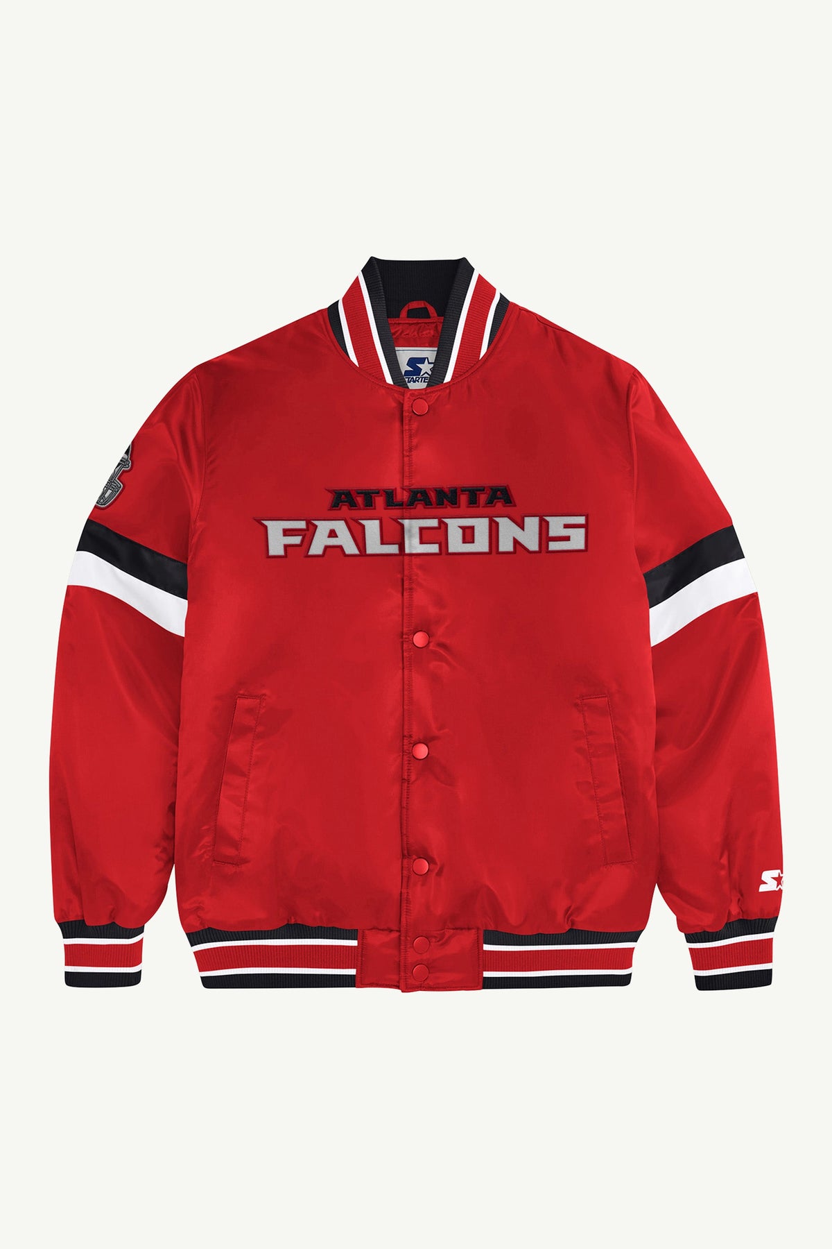 ATLANTA FALCONS HOME GAME VARSITY JACKET - Red