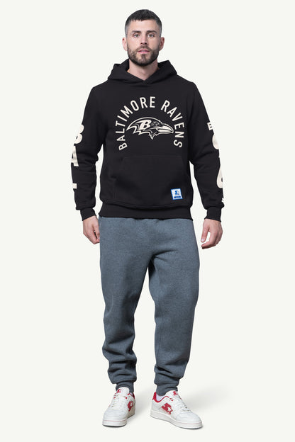 MENS BALTIMORE RAVENS HANDOFF FLEECE HOODIE - Starter