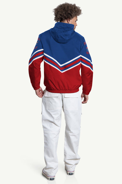 MENS BUFFALO BILLS  FAIR  FAIR PLAY HALF ZIP HOODED PULLOVER - Multi