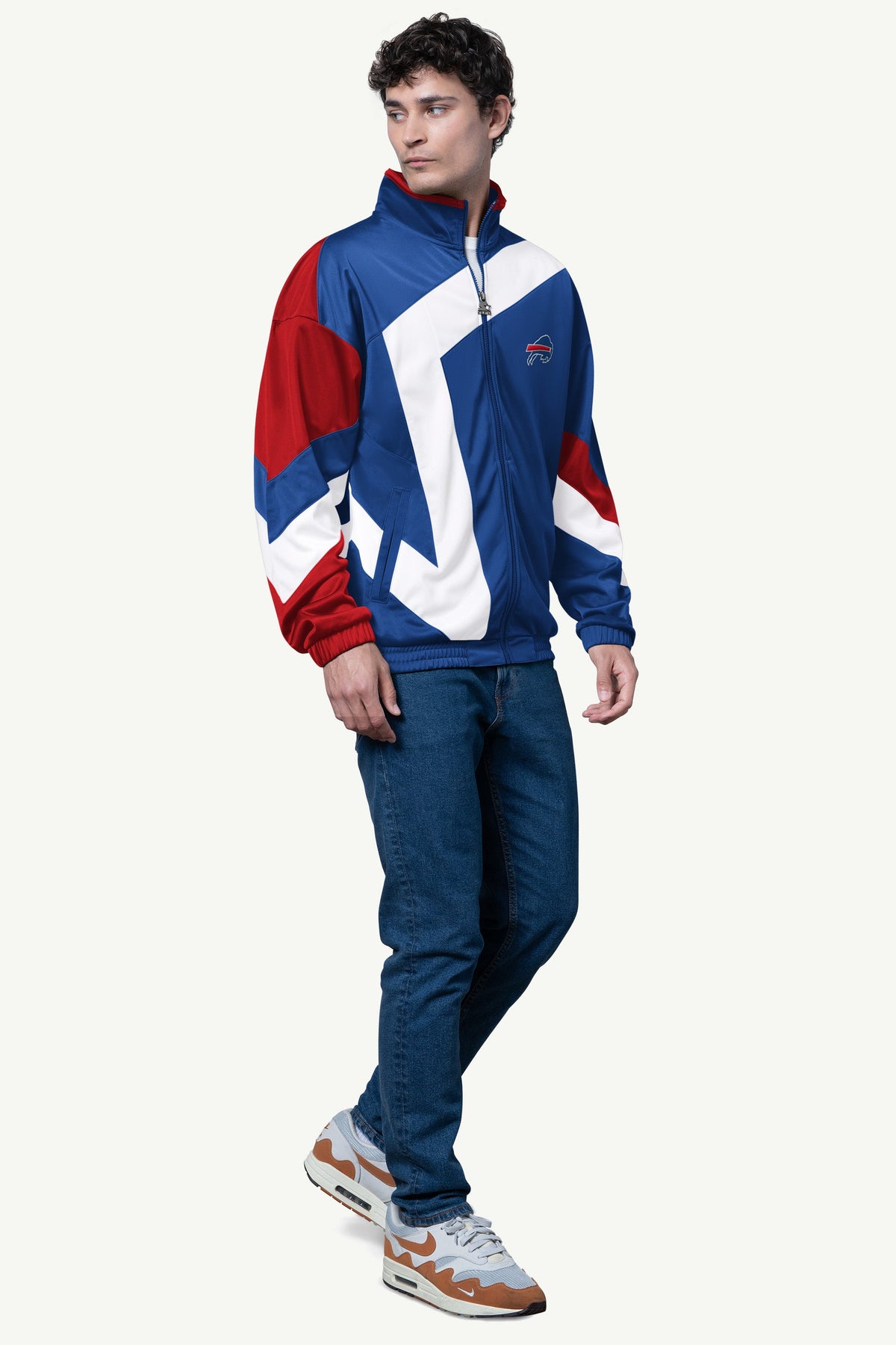 MENS BUFFALO BILLS STARLIGHT TRACK JACKET - Starter