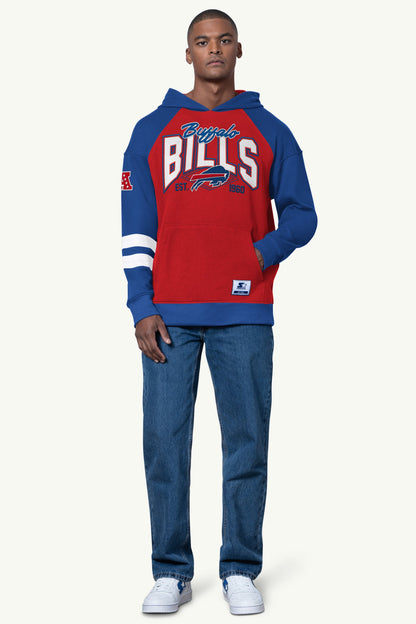 MENS BUFFALO BILLS INTERCEPTION COLORBLOCK HOODIE - Starter