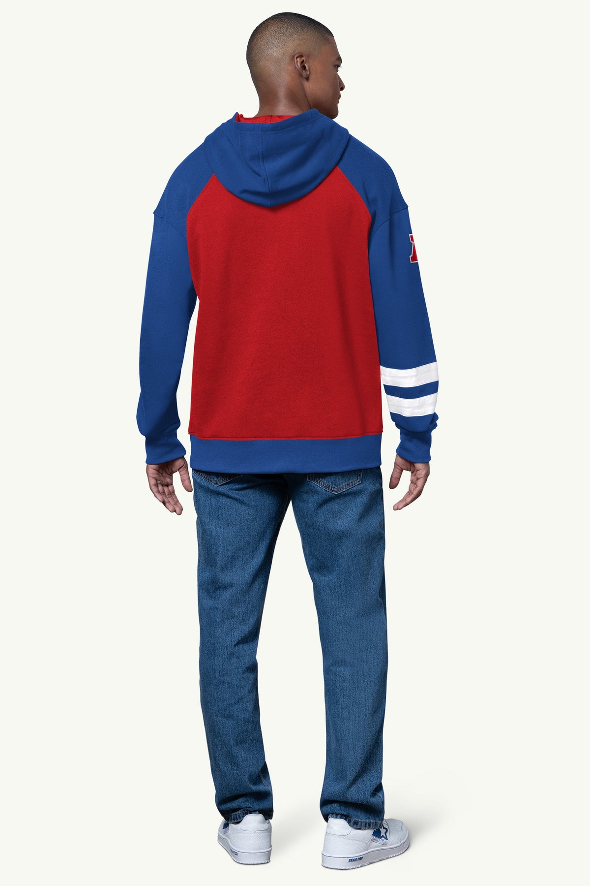 MENS BUFFALO BILLS INTERCEPTION COLORBLOCK HOODIE - Starter