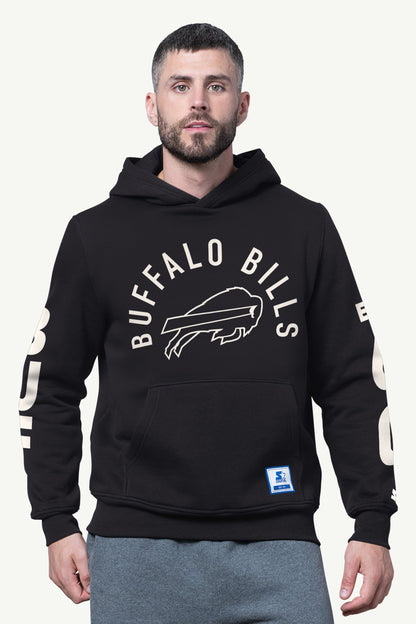 MENS BUFFALO BILLS HANDOFF FLEECE HOODIE - Starter