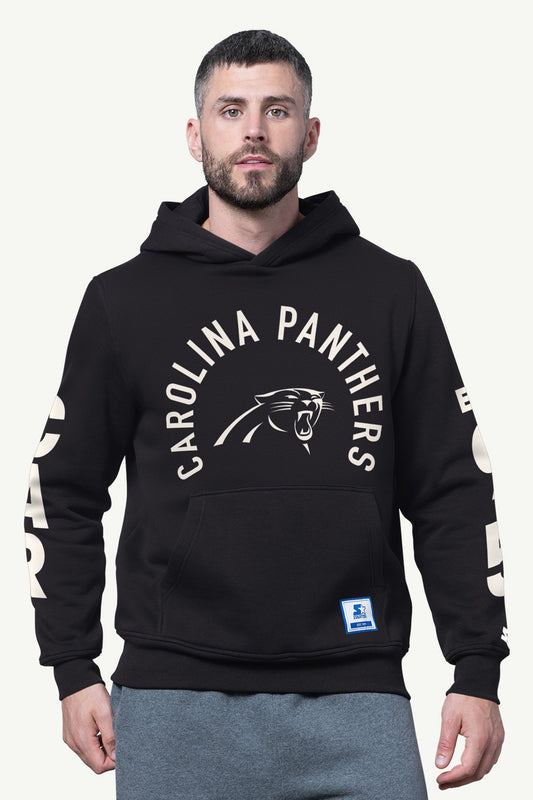 MENS CAROLINA PANTHERS HANDOFF FLEECE HOODIE - Starter