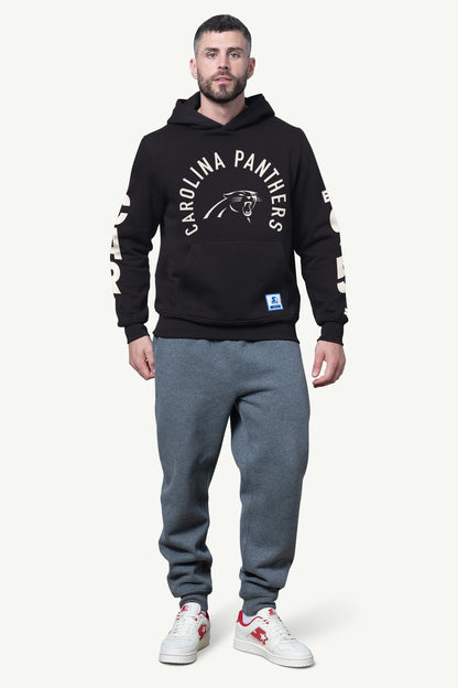MENS CAROLINA PANTHERS HANDOFF FLEECE HOODIE - Starter