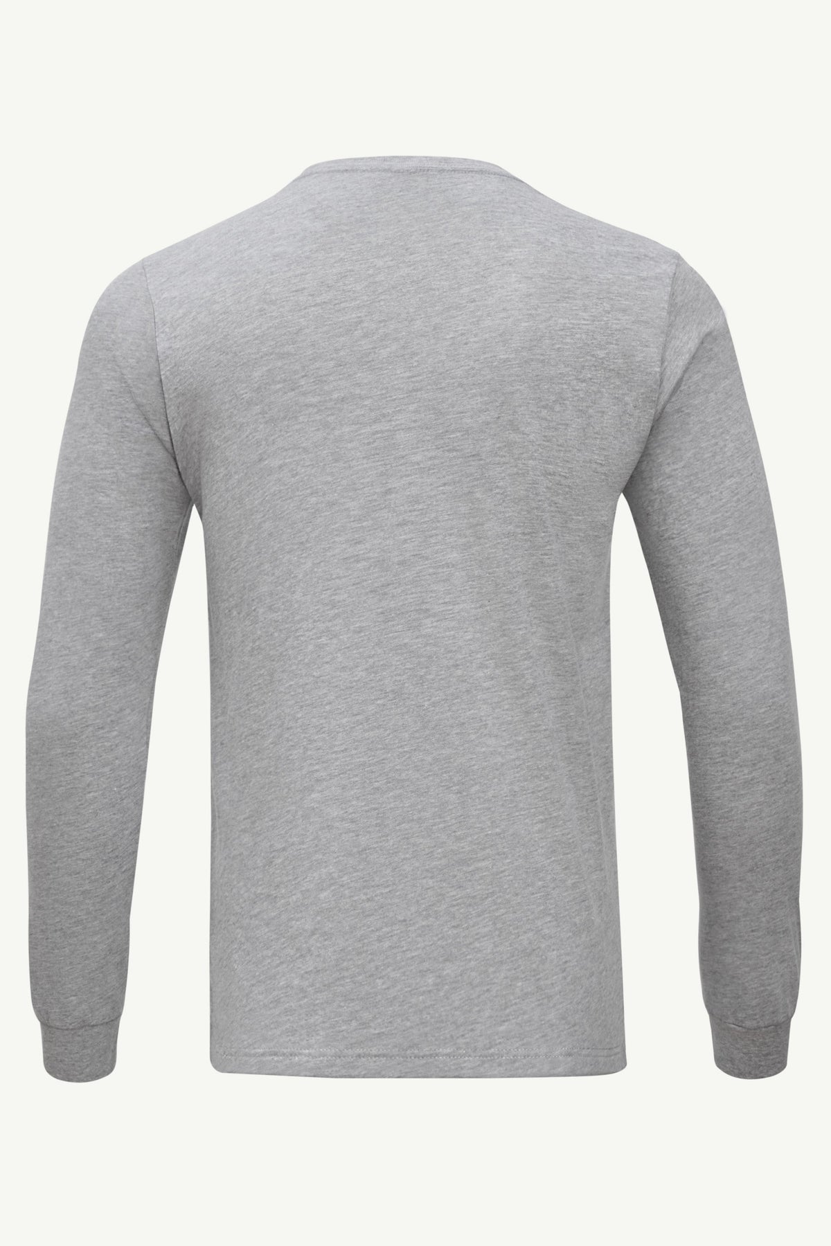 MENS CAROLINA PANTHERS 80's INSPIRED LONG SLEEVE T SHIRT - Heather Grey