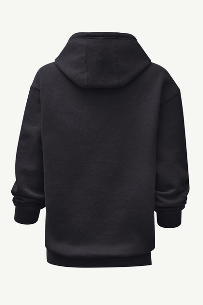 WOMENS CAROLINA PANTHERS COLOR SHADING HOODIE - Black