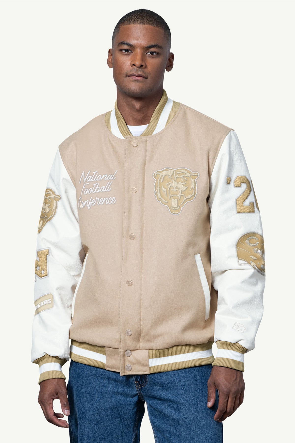 MENS CHICAGO BEARS VARSITY JACKET - Multi