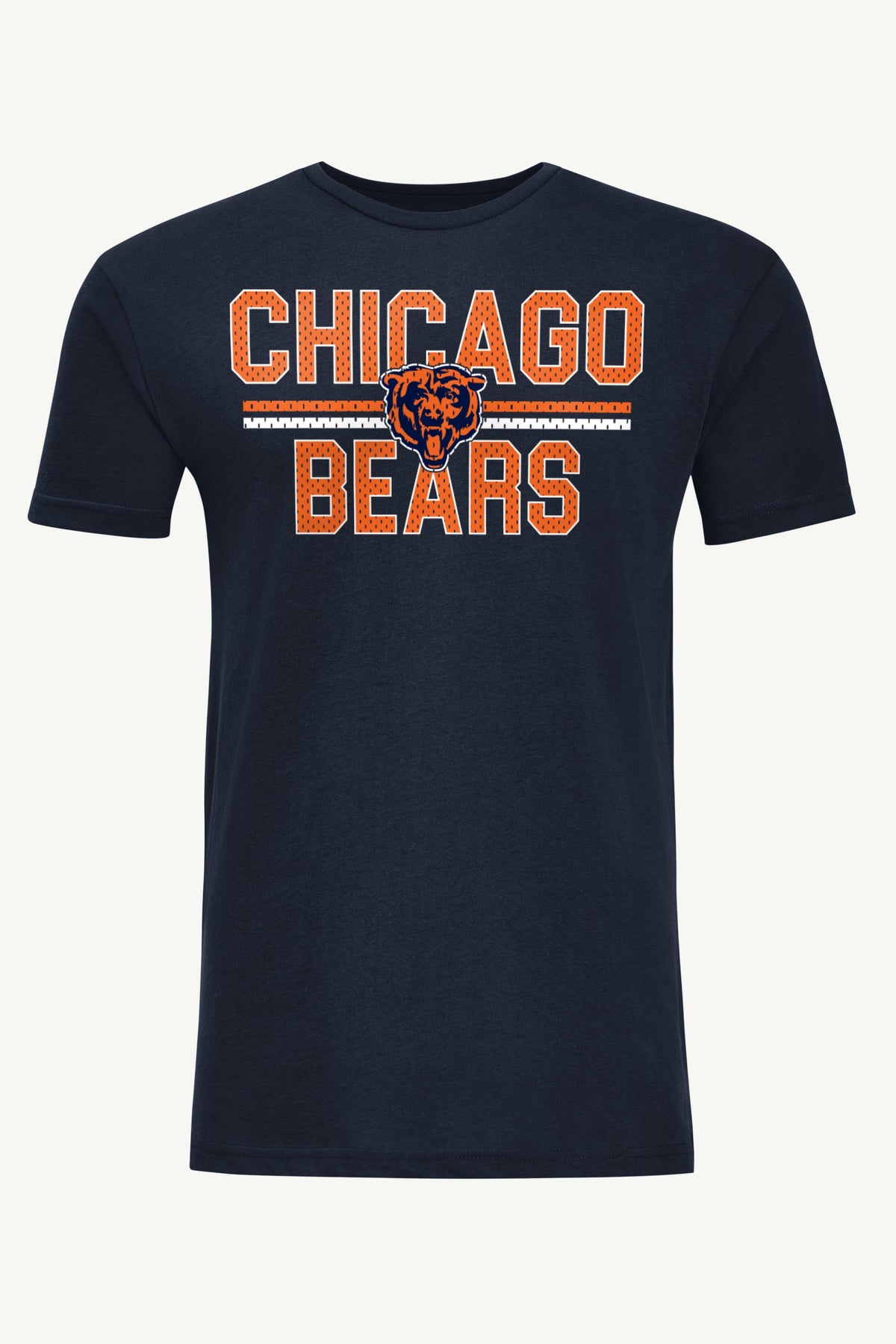 MENS CHICAGO BEARS MESH LOOK T SHIRT - Navy