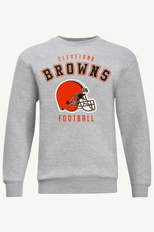 MENS CLEVELAND BROWNS SWEATSHIRT - Heather Grey