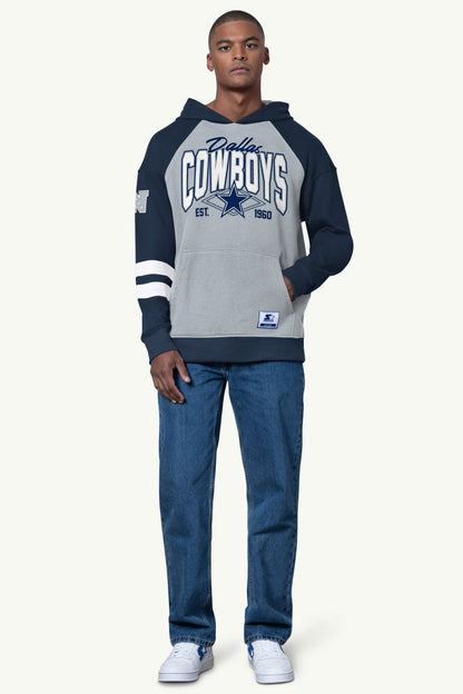 MENS DALLAS COWBOYS INTERCEPTION COLORBLOCK HOODIE - Starter