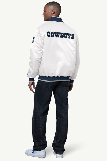 MENS DALLAS COWBOYS AMBASSADOR SATIN VARSITY - Starter