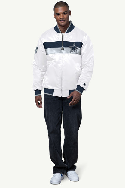 MENS DALLAS COWBOYS AMBASSADOR SATIN VARSITY - Starter