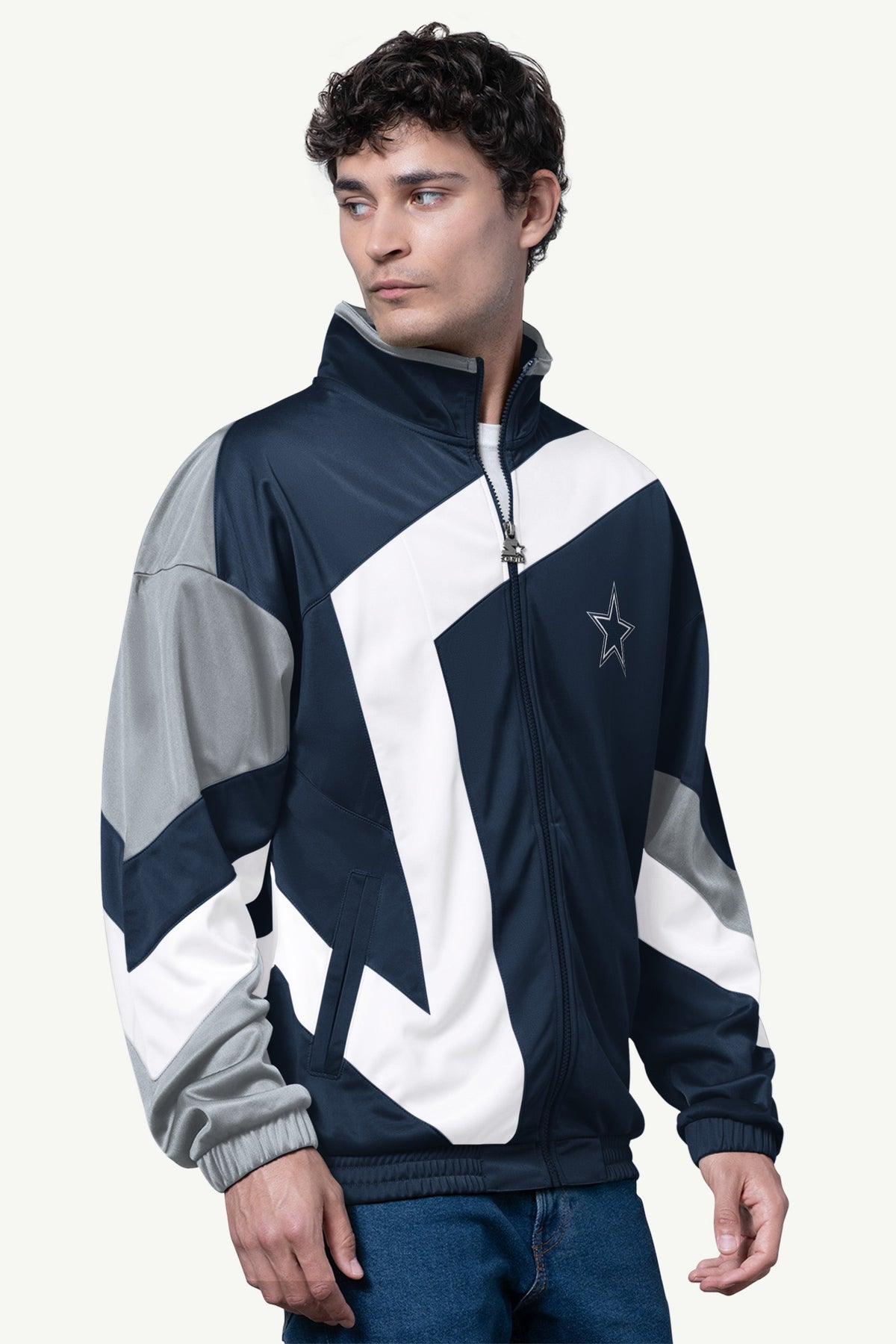 MENS DALLAS COWBOYS STARLIGHT TRACK JACKET - Starter