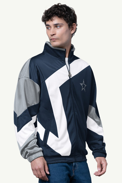 MENS DALLAS COWBOYS STARLIGHT TRACK JACKET - Starter