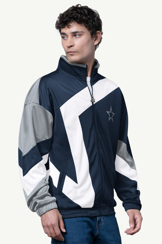 MENS DALLAS COWBOYS STARLIGHT TRACK JACKET - Starter