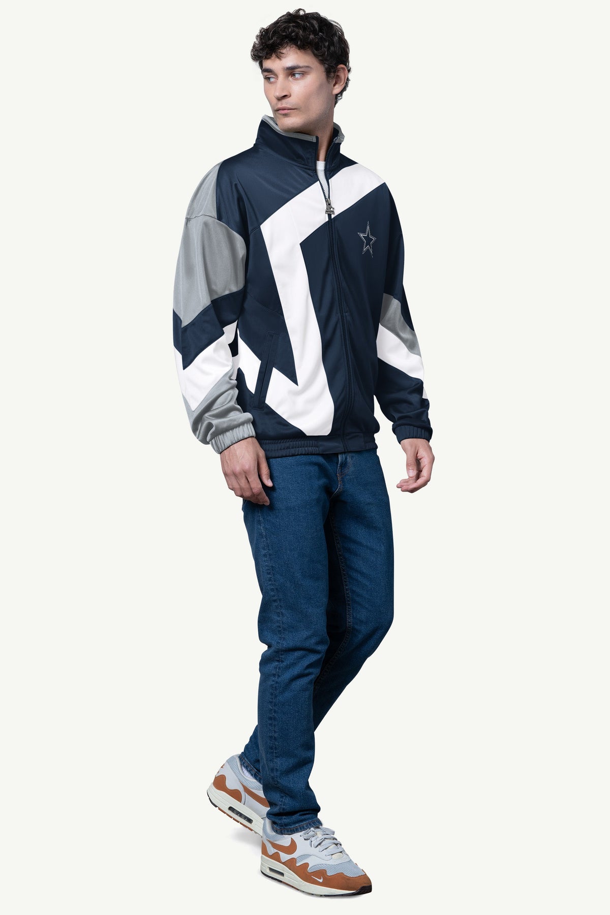 MENS DALLAS COWBOYS STARLIGHT TRACK JACKET - Starter