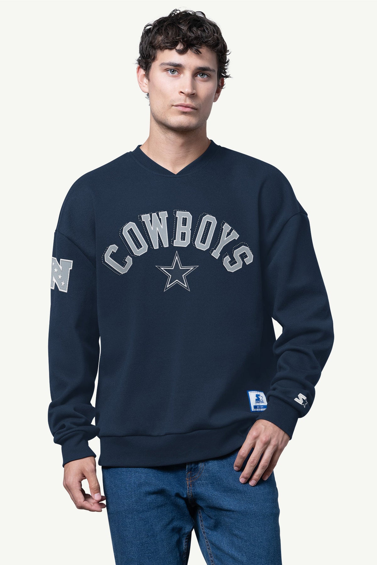 MENS DALLAS COWBOYS PIQUE PULLOVER - Starter