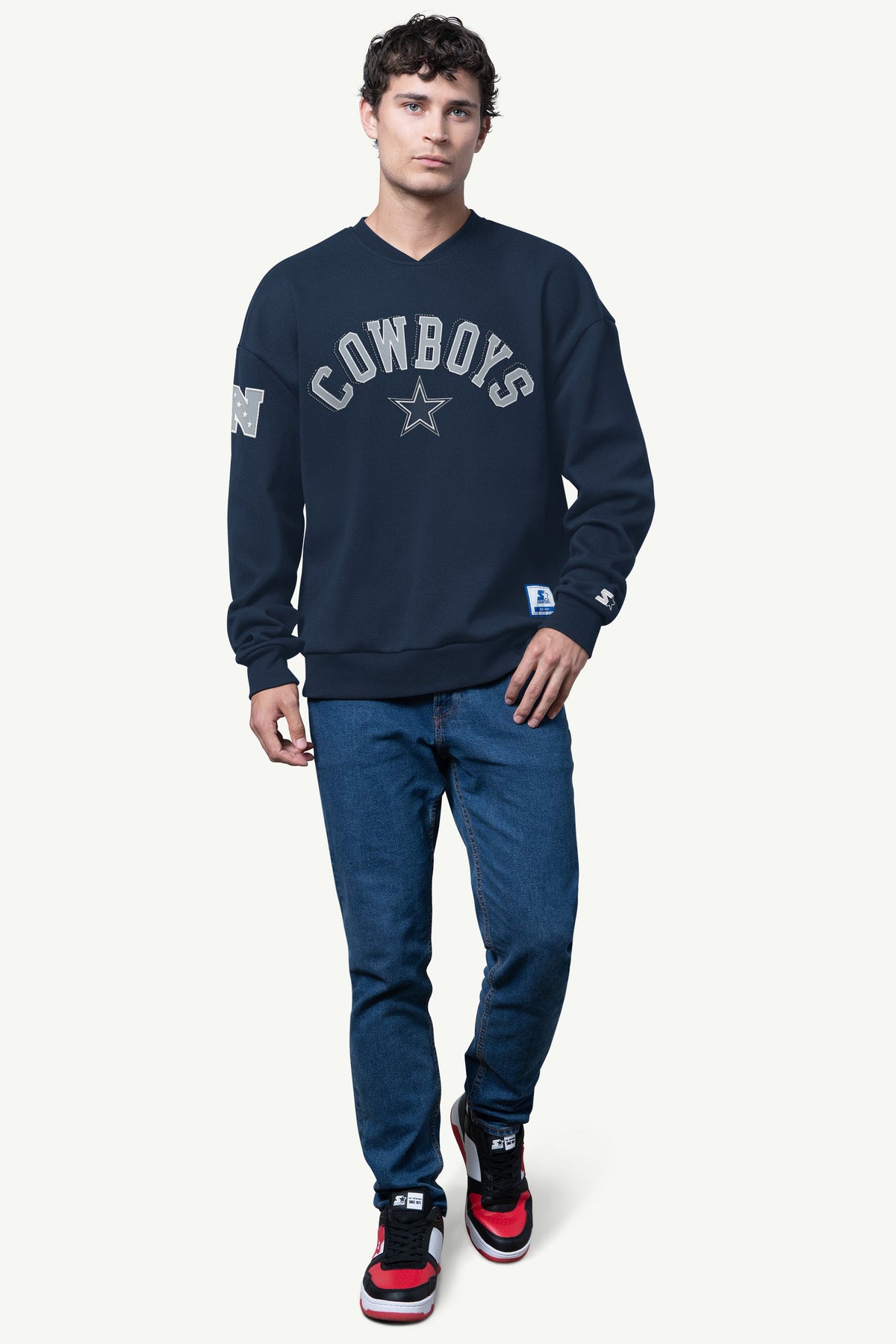 MENS DALLAS COWBOYS PIQUE PULLOVER - Starter