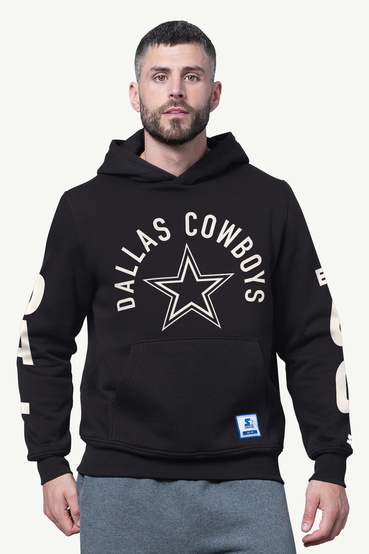 MENS DALLAS COWBOYS HANDOFF FLEECE HOODIE - Starter