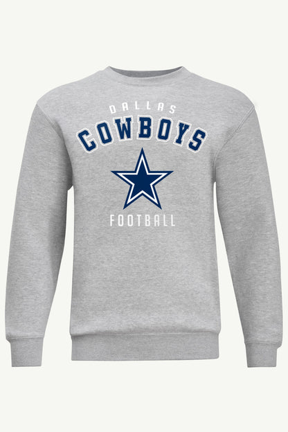 MENS DALLAS COWBOYS SWEATSHIRT - Heather Grey