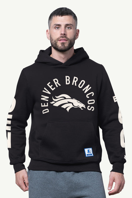 MENS DENVER BRONCOS HANDOFF FLEECE HOODIE - Starter