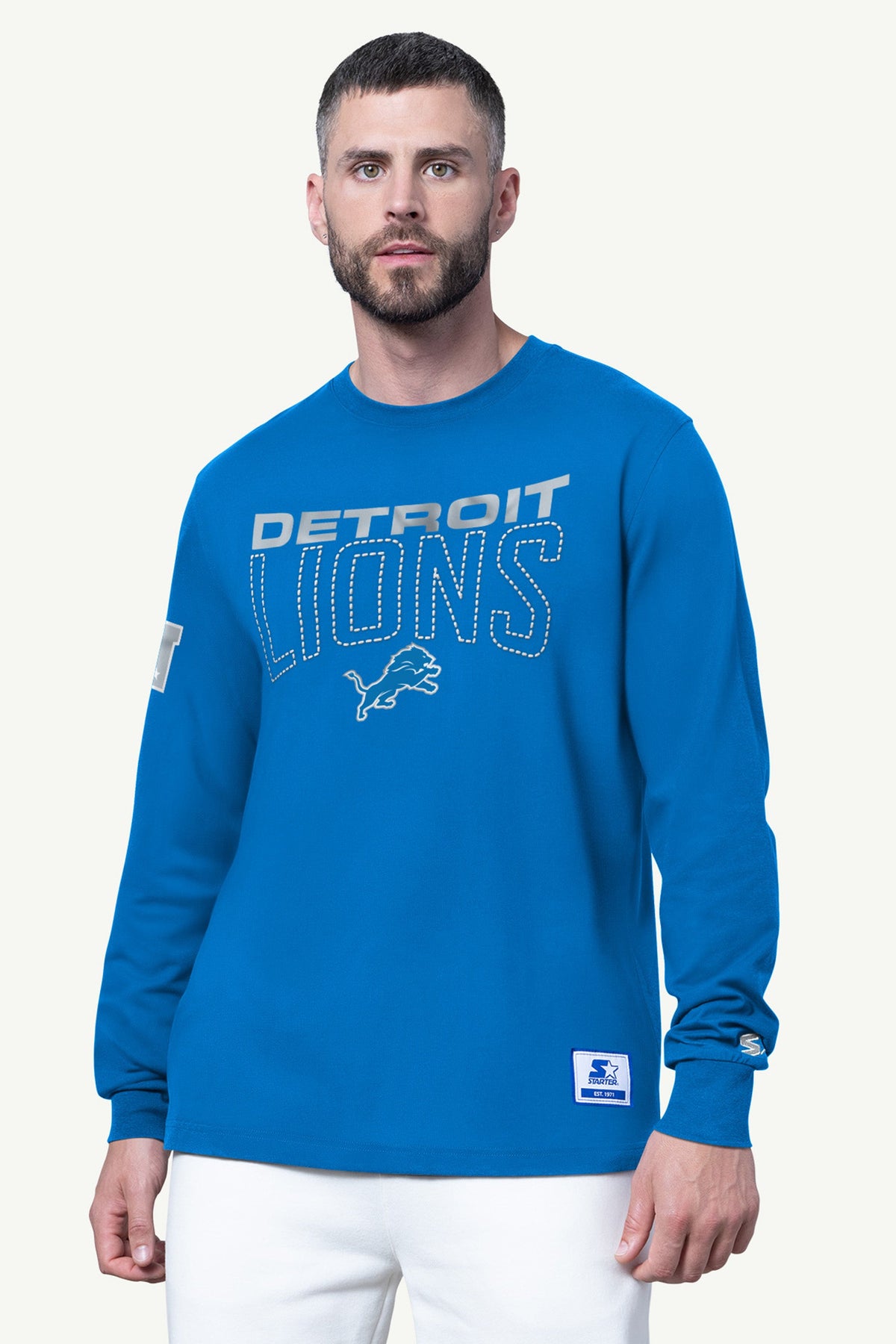 MENS DETROIT LIONS LONG SLEEVE - Multi