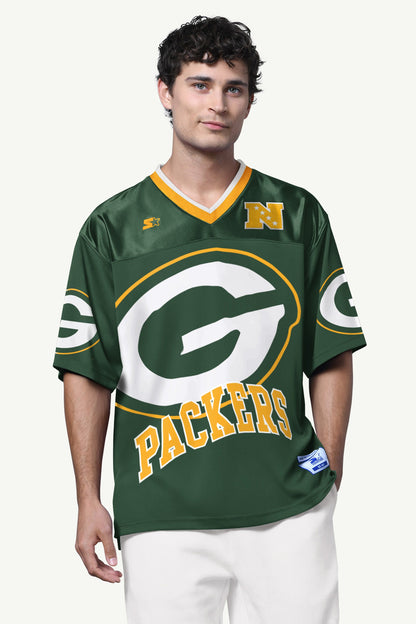 MENS GREEN BAY PACKERS FORWARD PASS JERSEY - Starter
