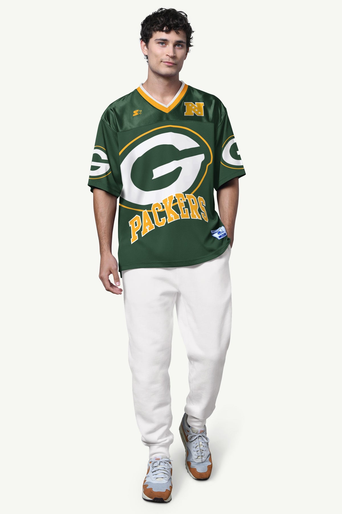 MENS GREEN BAY PACKERS FORWARD PASS JERSEY - Starter