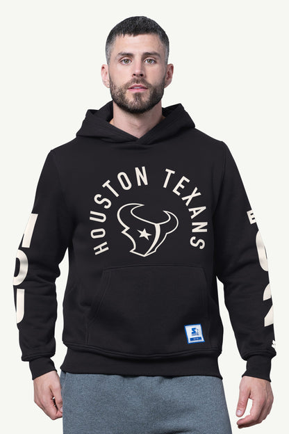 MENS HOUSTON TEXANS HANDOFF FLEECE HOODIE - Starter