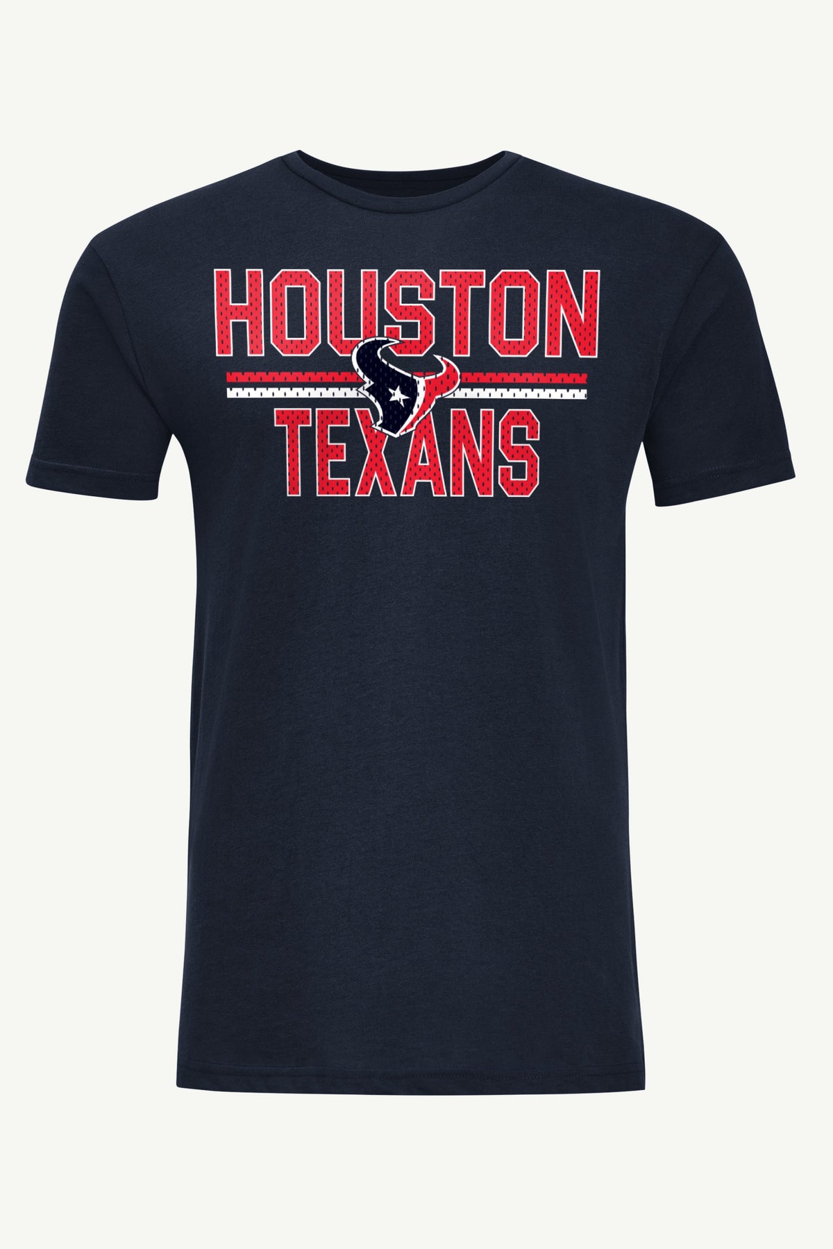 MENS HOUSTON TEXANS MESH LOOK T SHIRT - Navy