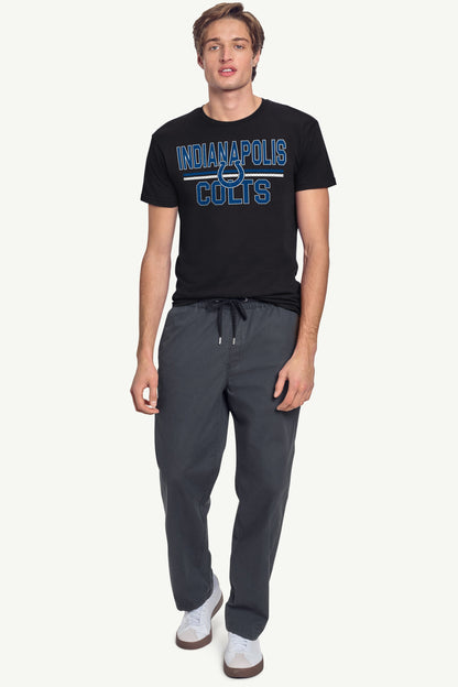 MENS INDIANAPOLIS COLTS MESH LOOK T SHIRT - Black