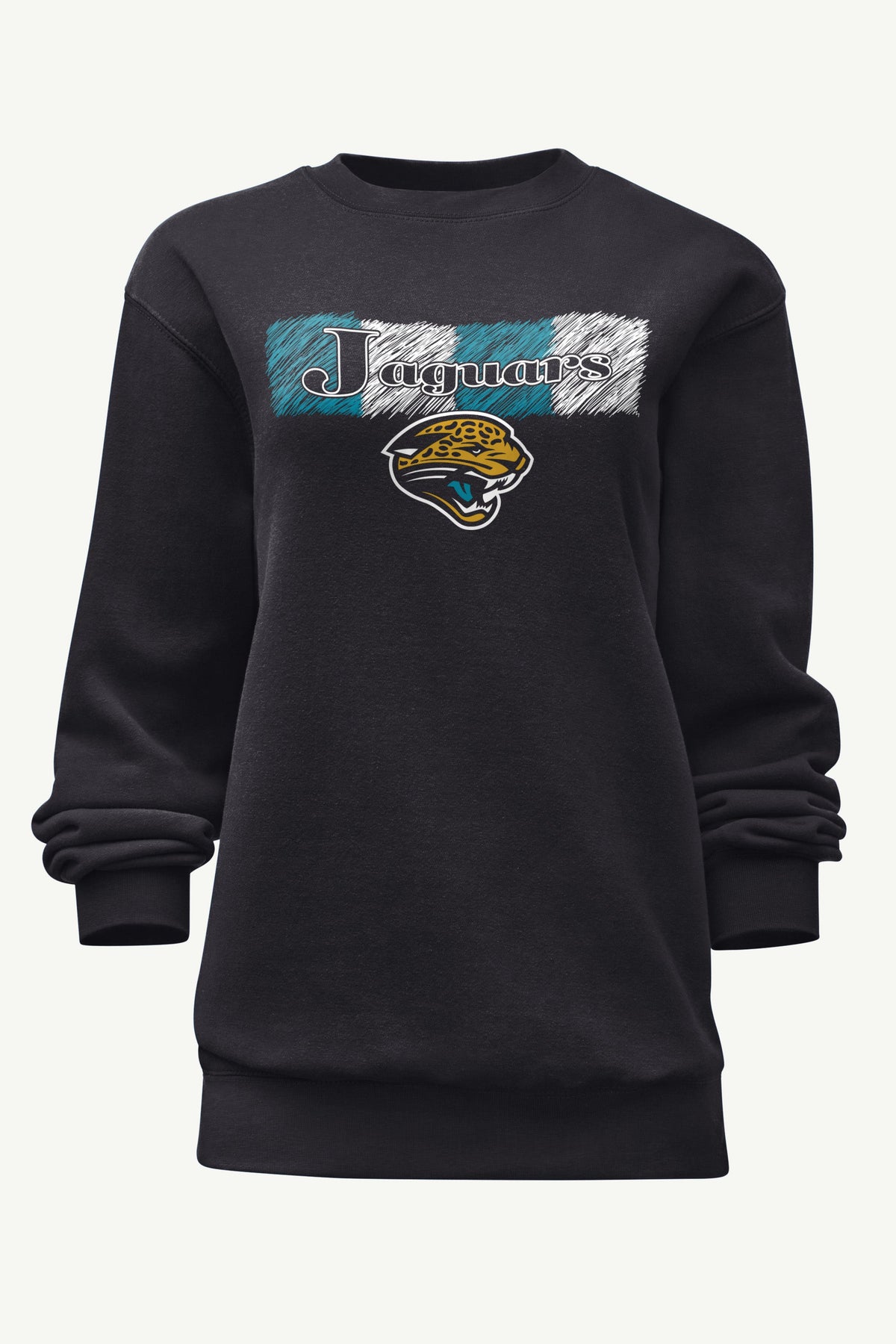 WOMENS JACKSONVILLE JAGUARS COLOR SHADING SWEATSHIRT - Black